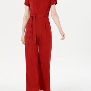 Calvin Klein Red Jumpsuit
